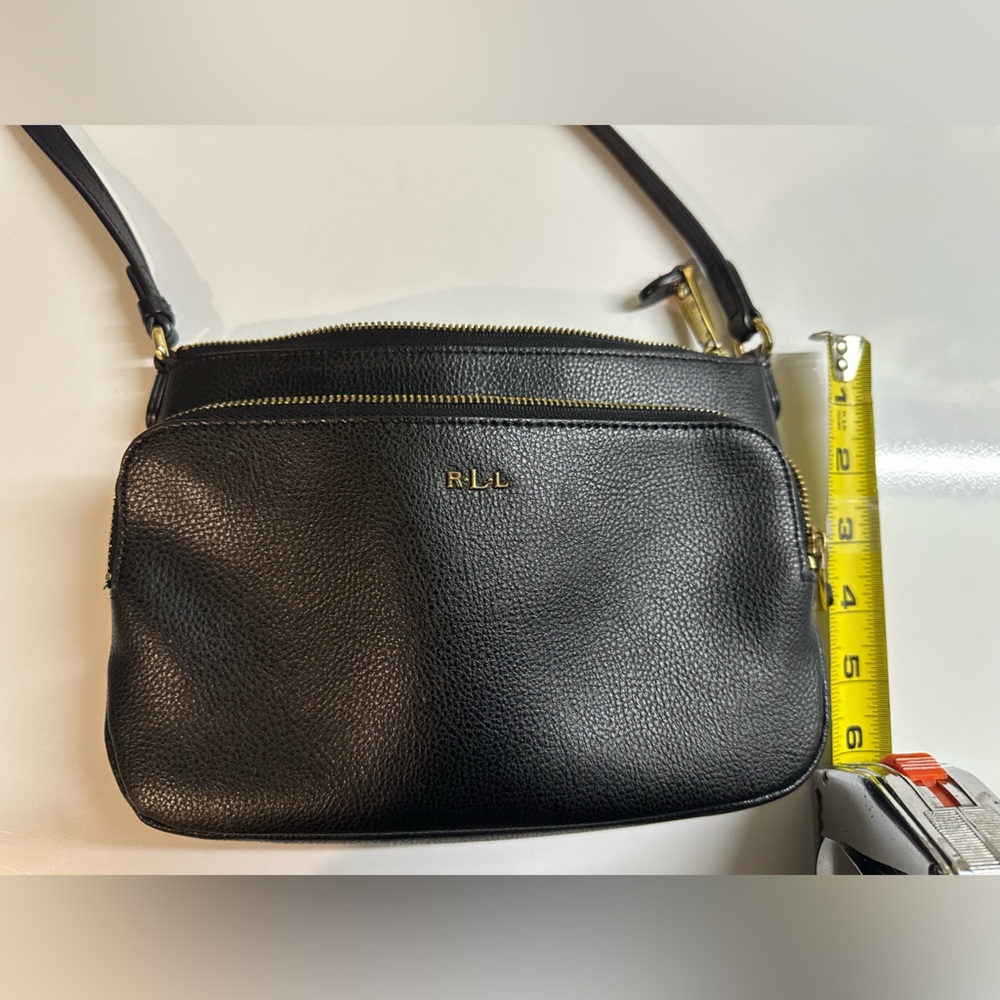 Vintage Black RALP LAUREN Cross Body Bag - Picture 7 of 13